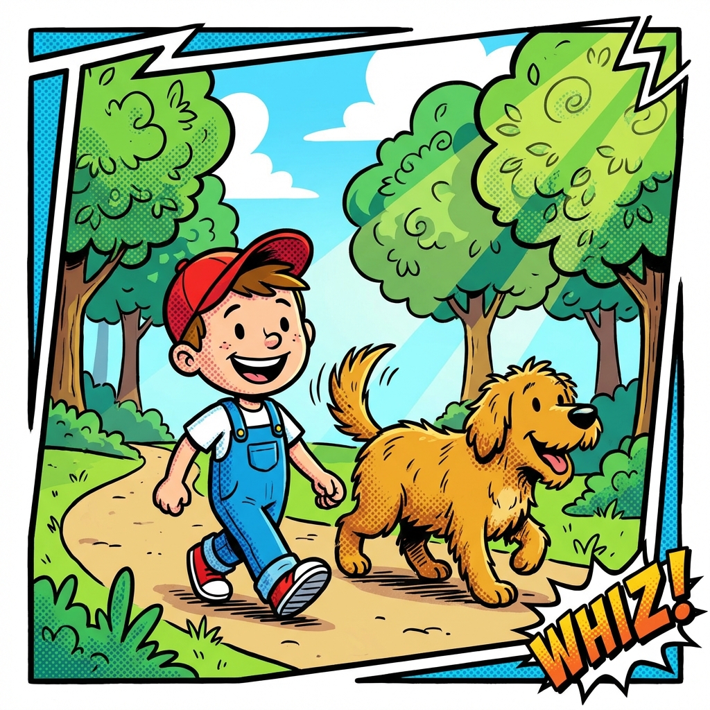 Comic book art style preview