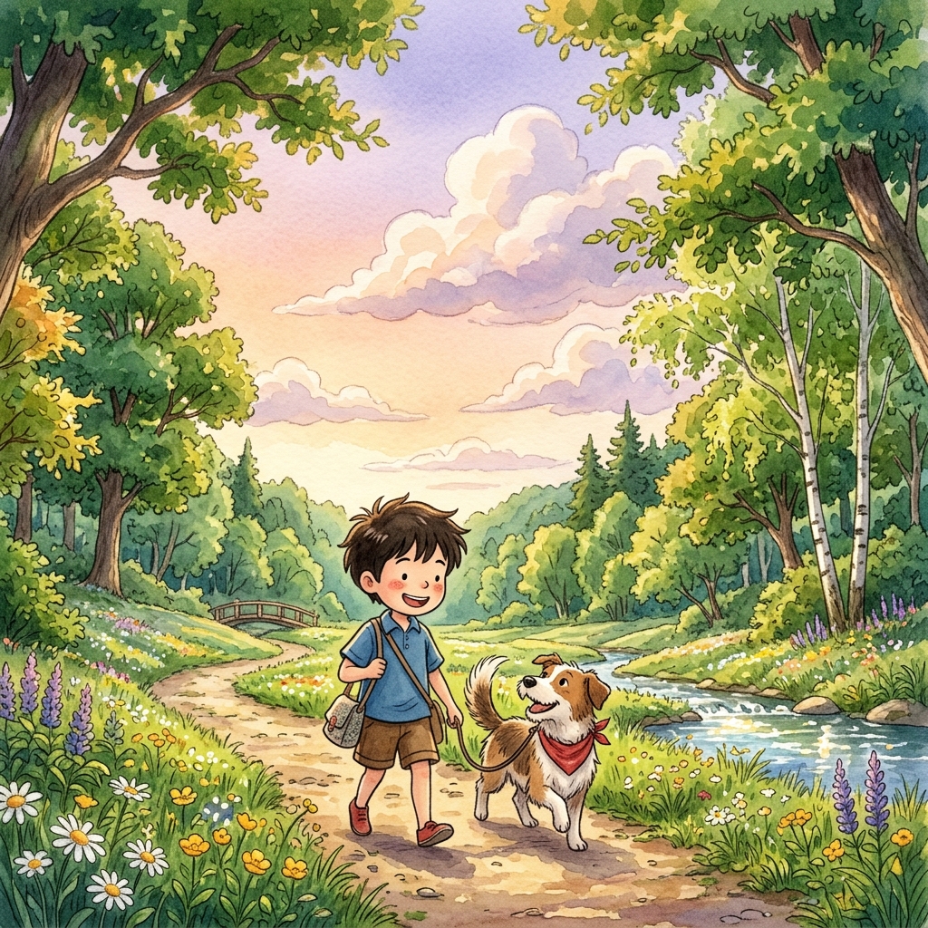 Ghibli-inspired style
