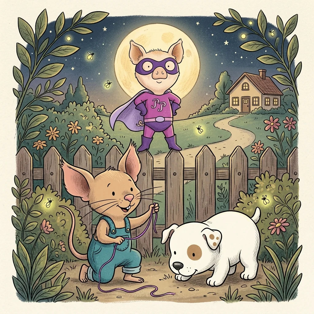Cover illustration for Mouse and the Masked Mystery