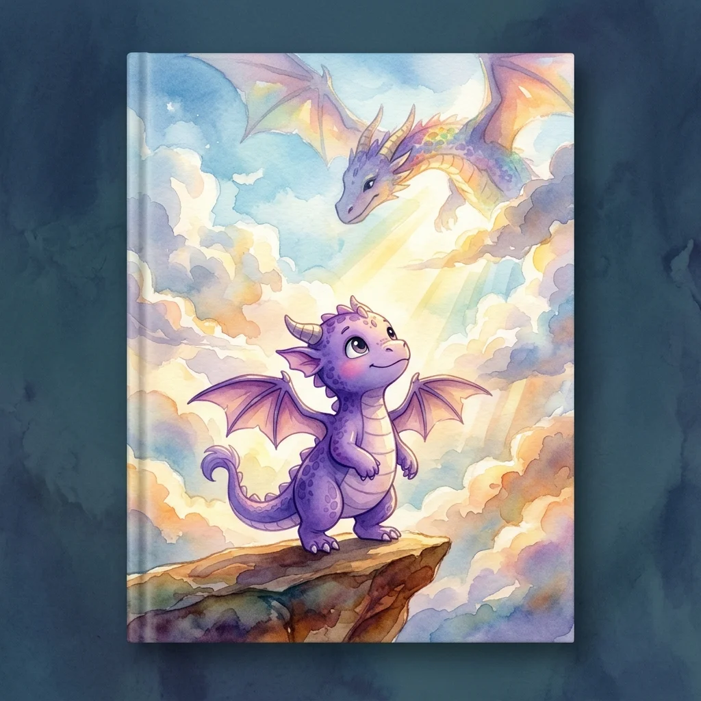 Cover illustration for Spark the Dragon
